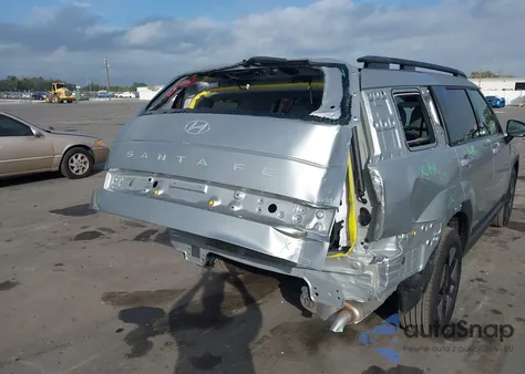 2025 Hyundai Santa Fe Hybrid Sel z USA, uszkodzony, nr VIN 5NMP24G15SH052936